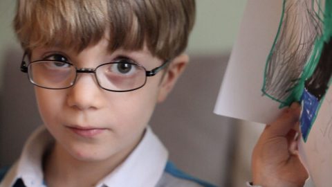 Ptosi palpebrale congenita pediatrica