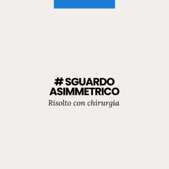 Asimmetria sguardo palpebre