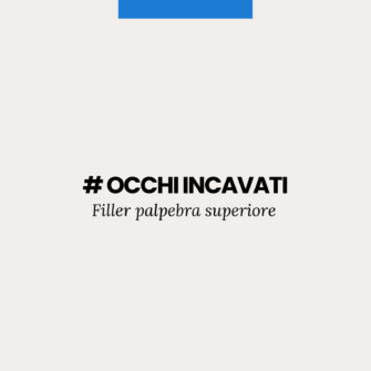 Occhi invacati asimmetria palpebre filler palpebra superiore